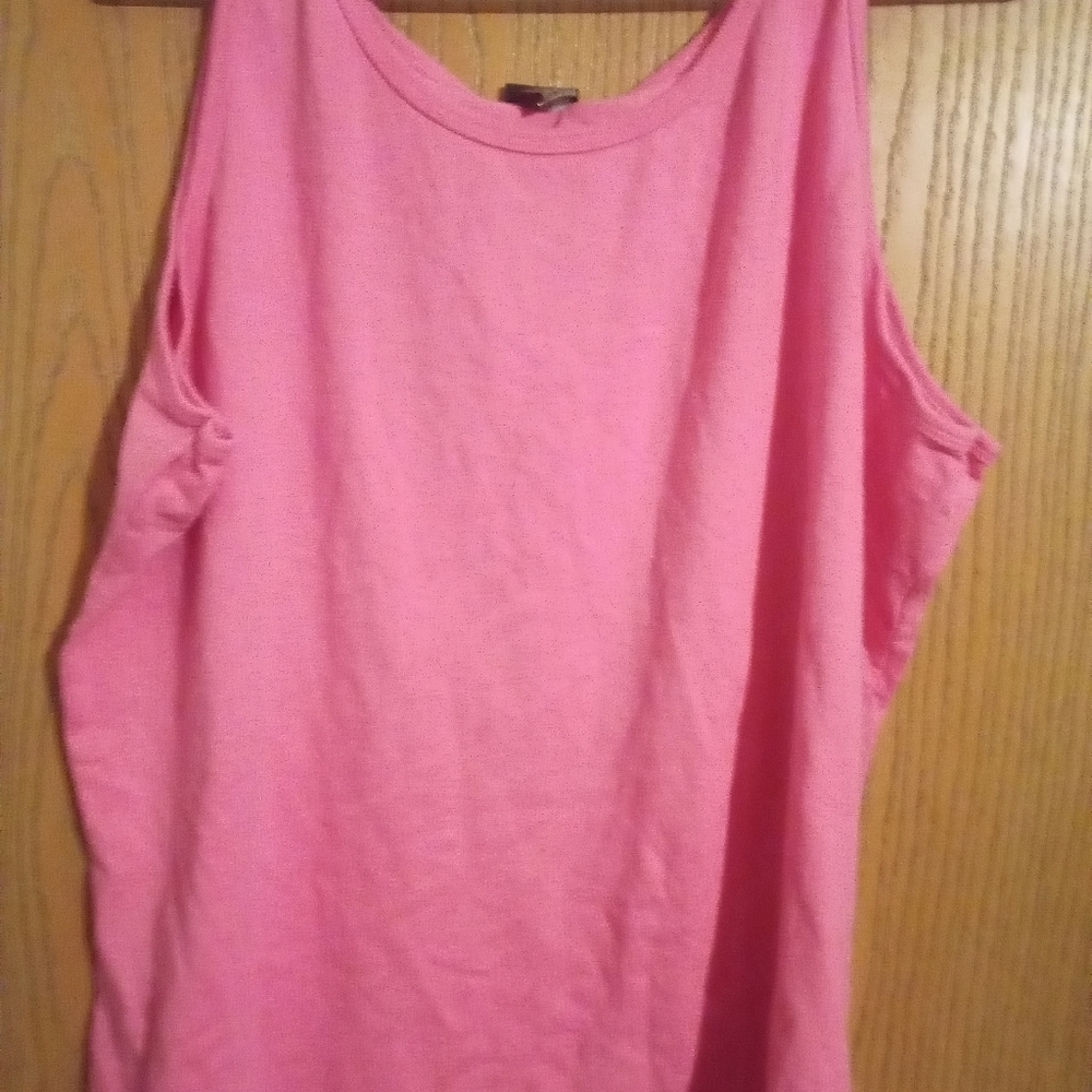 SILVER for her pink tank top 2xl A-16
